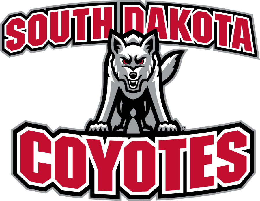 South Dakota Coyotes 2012-Pres Secondary Logo v2 diy DTF decal sticker